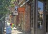 The WSG and Chris Nordin Studios Gallery are right next to each other on Ann Street in Kerrytown. Photo by Drew Saunders.