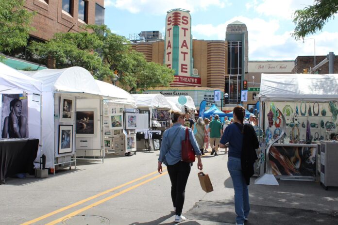 Ann Arbor Art Fair at the State Theatre. Image credit: Ann Arbor Art Fair.