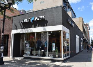 Fleet Feet's location on 4th and Liberty Street.