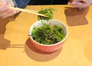 Saica's seaweed salad. Photo by Drew Saunders.