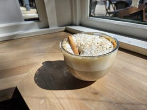 The Moroccocino from Mynt House. Photo by Drew Saunders.