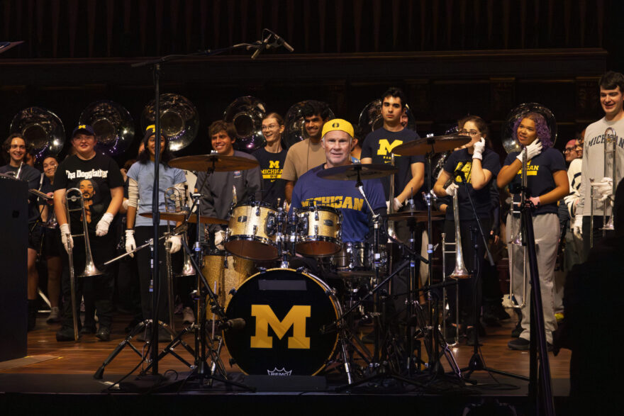 The Red Hot Chili Peppers’ Chad Smith Creates U-M Scholarship to Support the Next Generation of Musicians