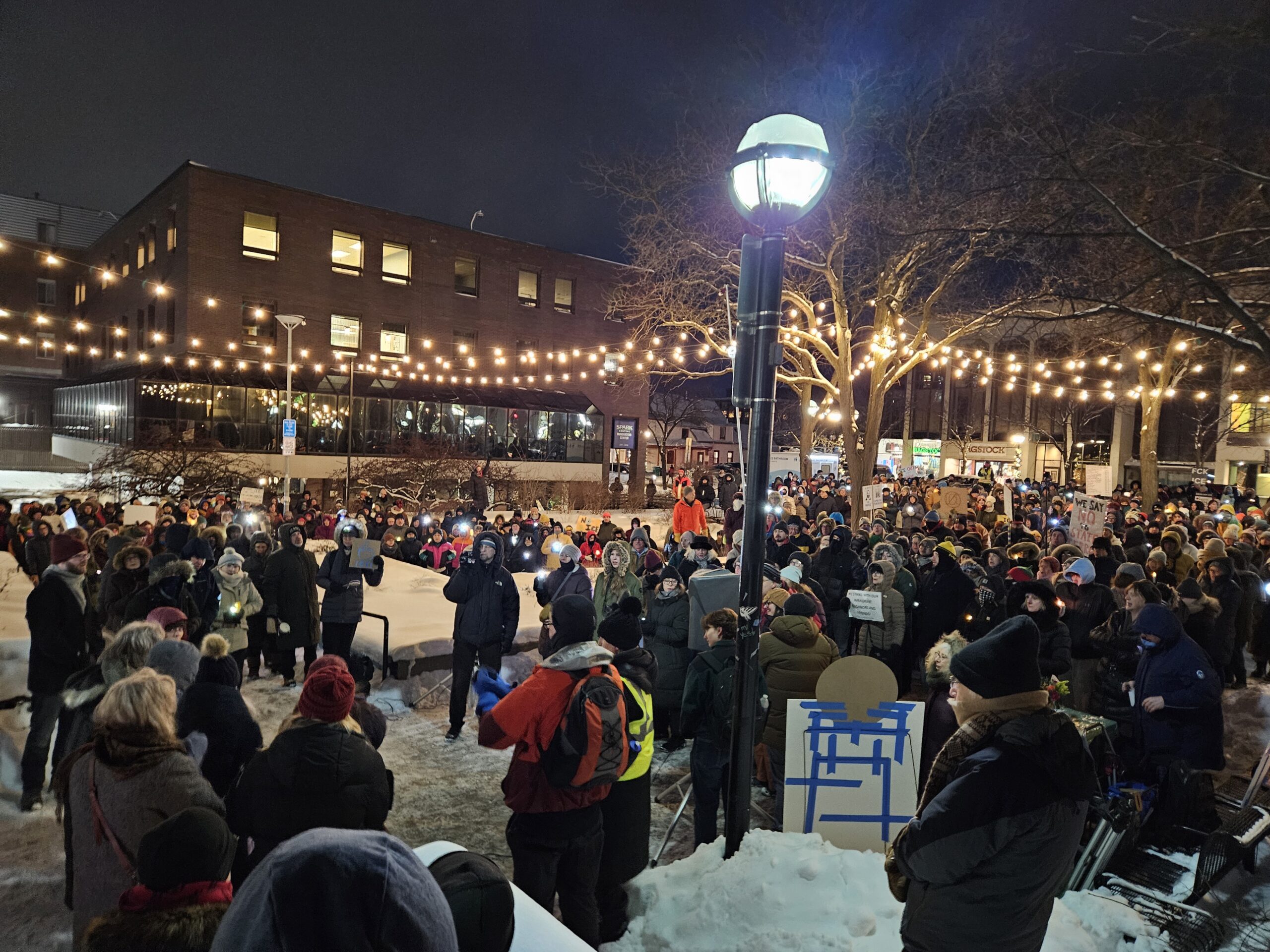 Ann Arbor Remembers Alex Pretti and Protests Trump Administration